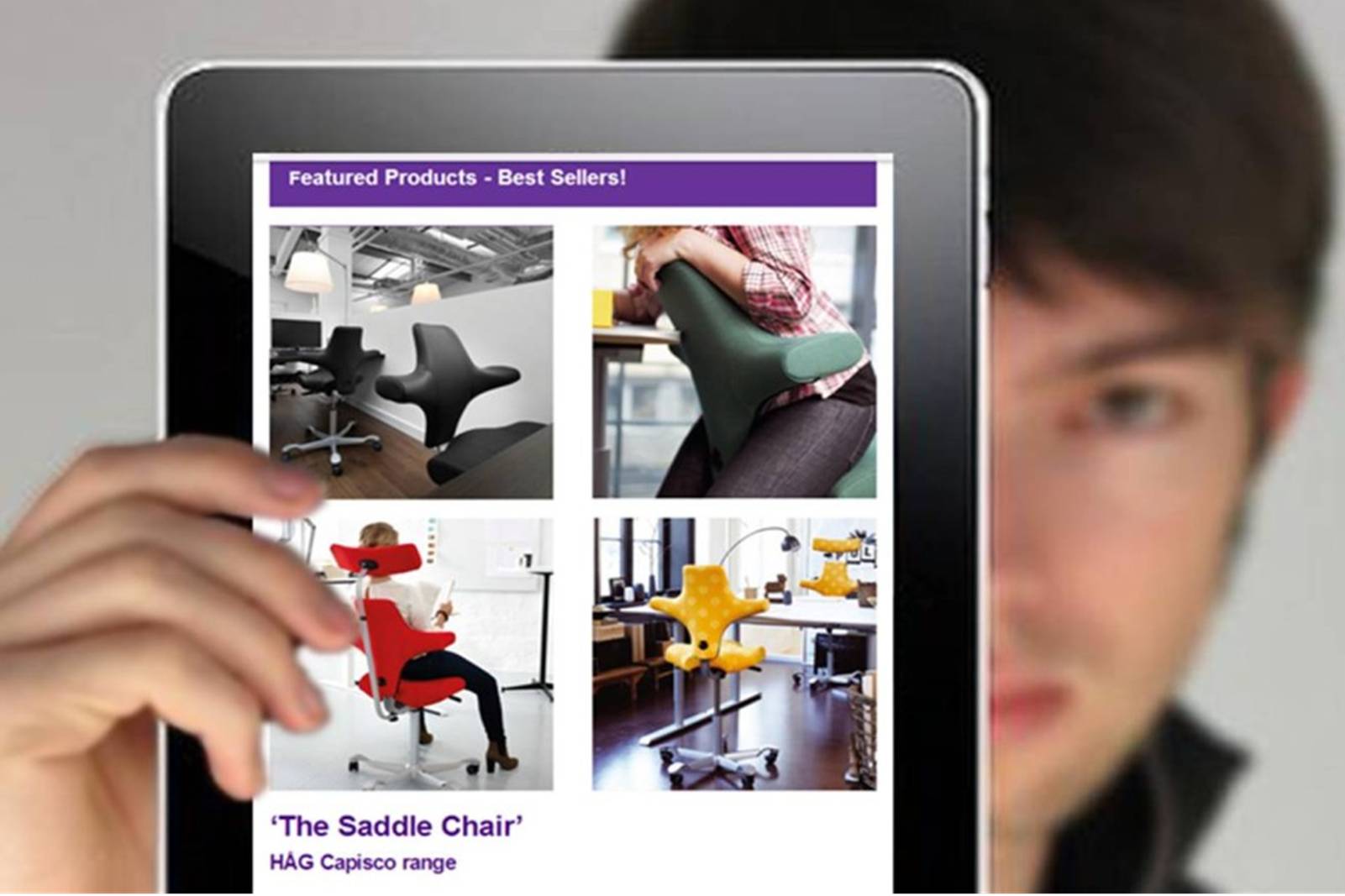 robert bunn ipad ecommerce zoomed with face